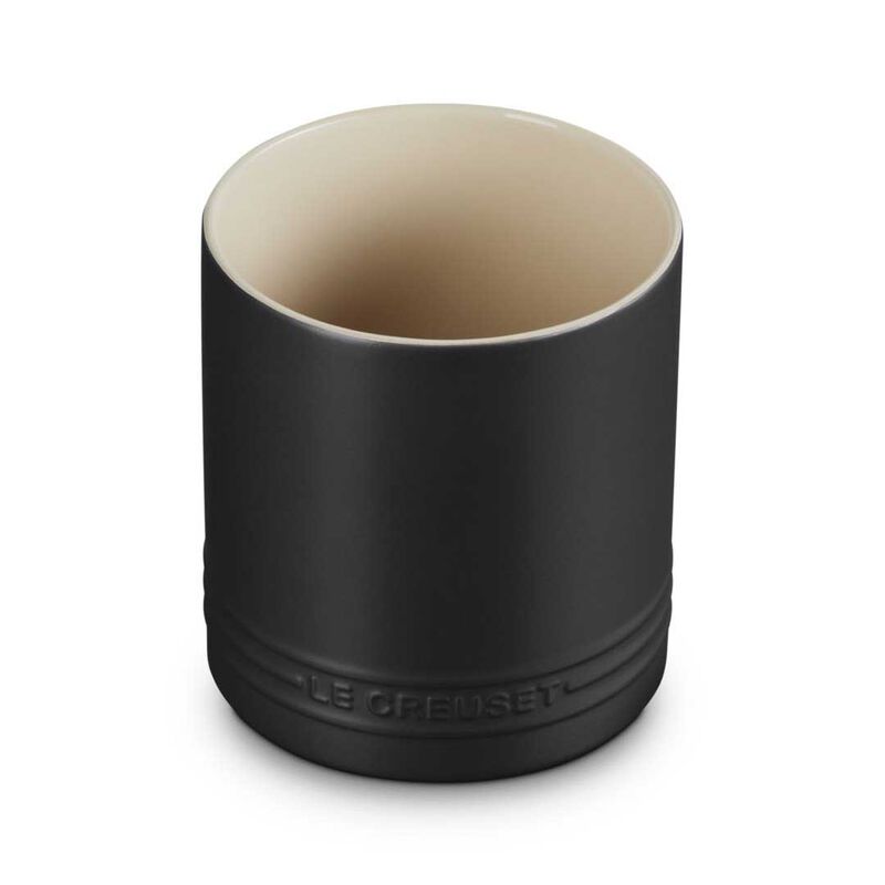 Le Creuset 1.1L Utensil Jar Matte Black image number 3